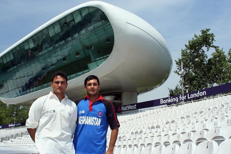 In 2006, Mohammed Nabi and Hamid Hassan left their homes in Kabul and spent three months training at Lord’s after being granted scholarships on the MCC Young Cricketers programme. Clare Skinner / MCC