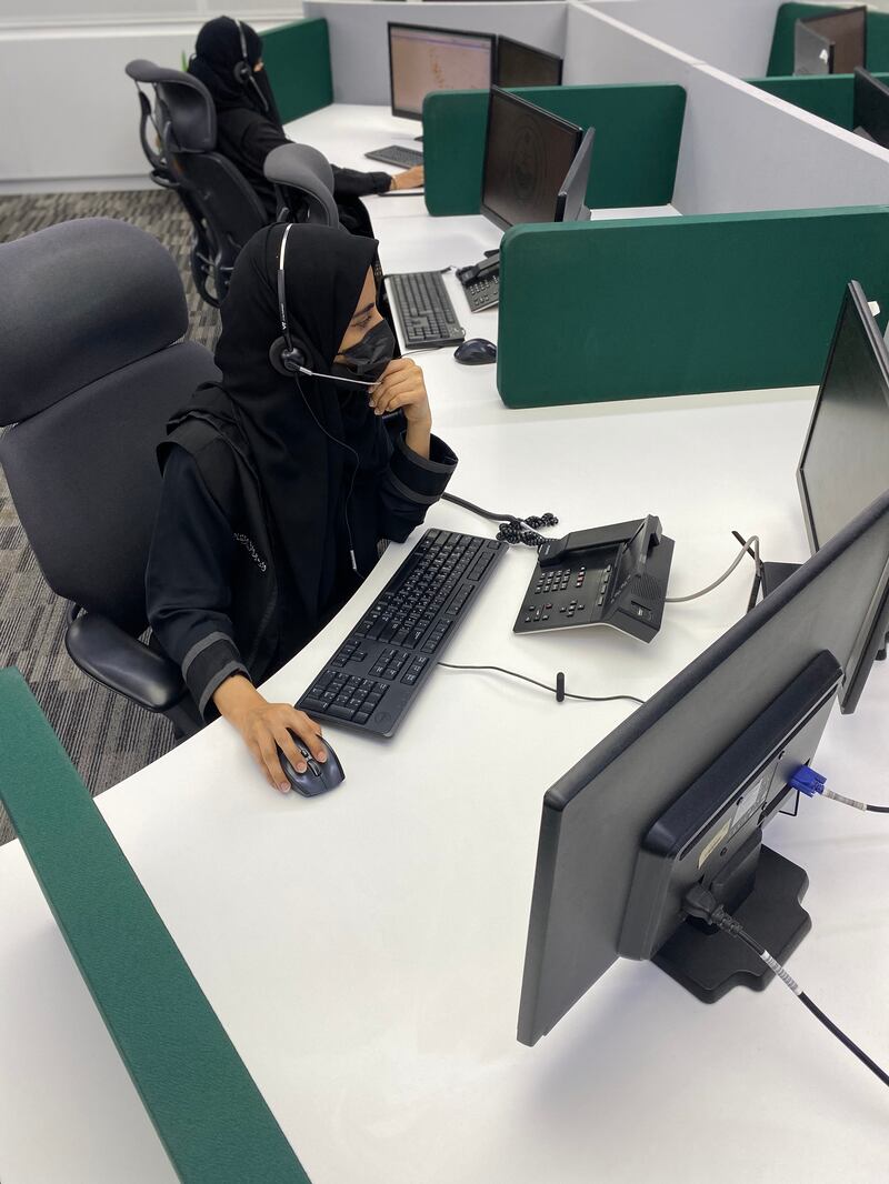 The 911 call centre in Makkah has a designated women’s section, covering all sorts of emergencies.