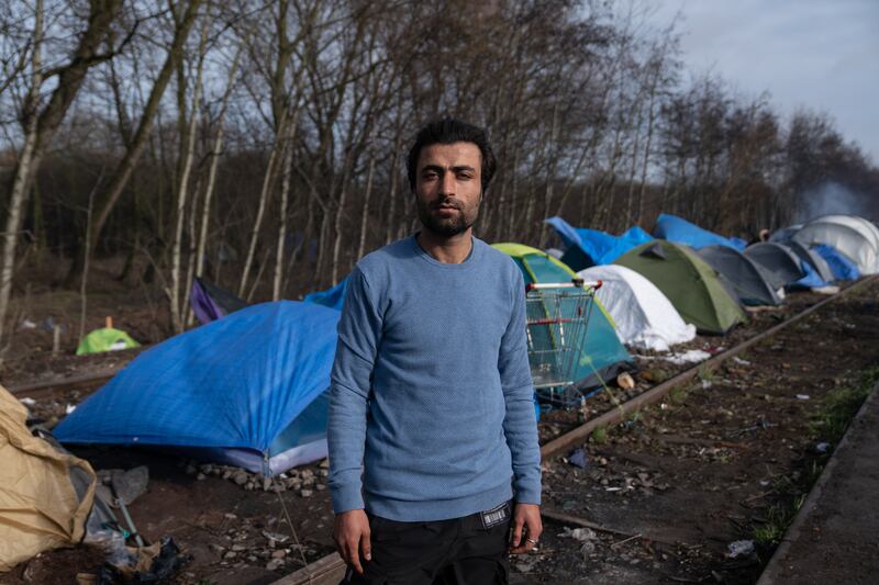 Kamran was a translator for the US army in Kandahar, Afghanistan. He is looking to find refuge in the UK where he has relatives.