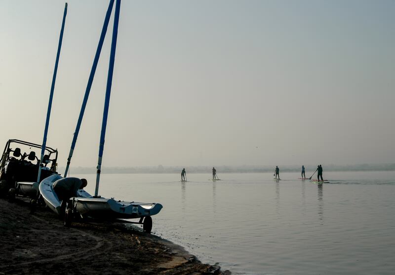 Al Bahia Open Beach.