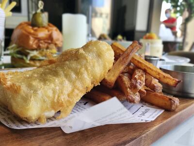 The fish'n'chips from Grove Road by Bystro. Courtesy Grove Road by Bystro