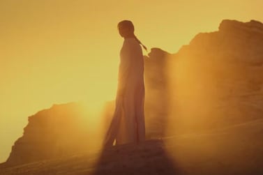 Zendaya appears to be in Jordan's Wadi Rum in this scene from the newly released 'Dune' trailer. YouTube