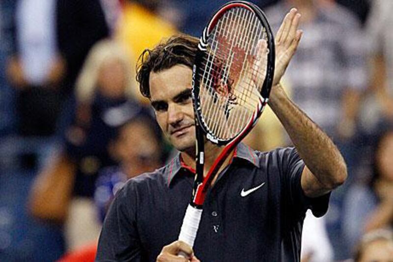 Roger Federer has now won as many grand slam matches as Andre Agassi.