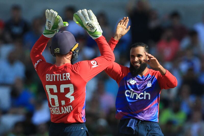 England's Adil Rashid has landed his first IPL contract. AFP