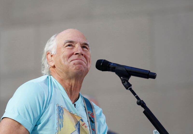 Jimmy Buffett performs on NBC's "Today" show in New York in August 2013. Reuters