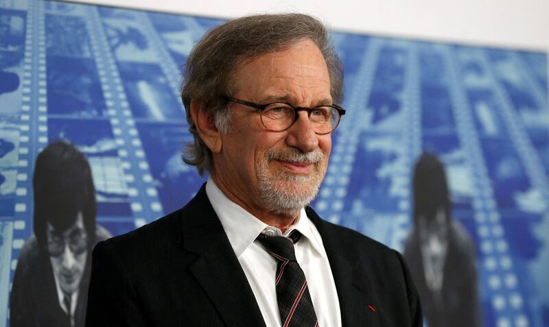 FILE PHOTO: Director Steven Spielberg poses at the premiere of the HBO documentary film "Spielberg" in Los Angeles, California, U.S., September 26, 2017. REUTERS/Mario Anzuoni/File Photo