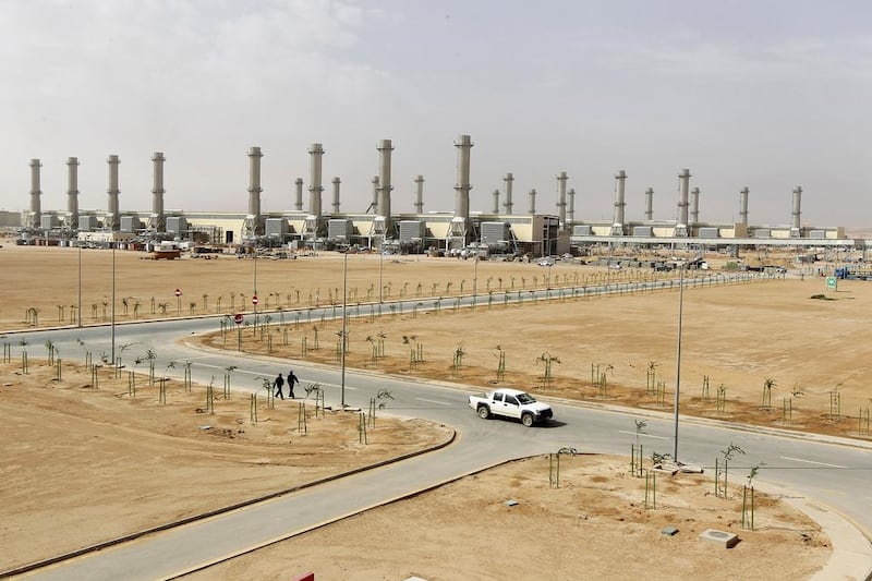 A Saudi Electricity Co plant near Riyadh. The firm has come in below estimates on earnings. Reuters
