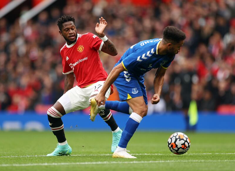 Fred - 7 (for Van de Beek at HT). 7 Fantastic cross for Dalot’s goal in front of the biggest crowd at Old Trafford since March 2020.