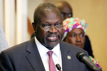 South Sudan's Vice President Riek Machar has tested positive. Reuters