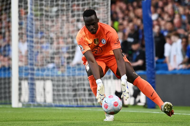CHELSEA RATINGS: Edouard Mendy 7 - The goal was really the only time the Senegalese was called into action and he couldn’t do anything about James Maddison’s pinpoint curling effort. Used the ball well. EPA