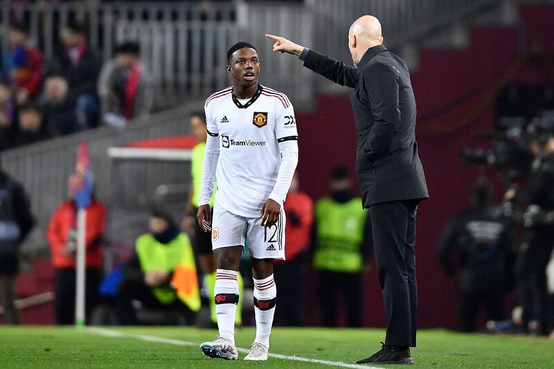 Tyrell Malacia 6 - Dangerous down the left at the start and Raphinha struggled to get the better of him, which frustrated home fans. Booked in a game where Barcelona had 18 goal attempts and United had 17.
AFP