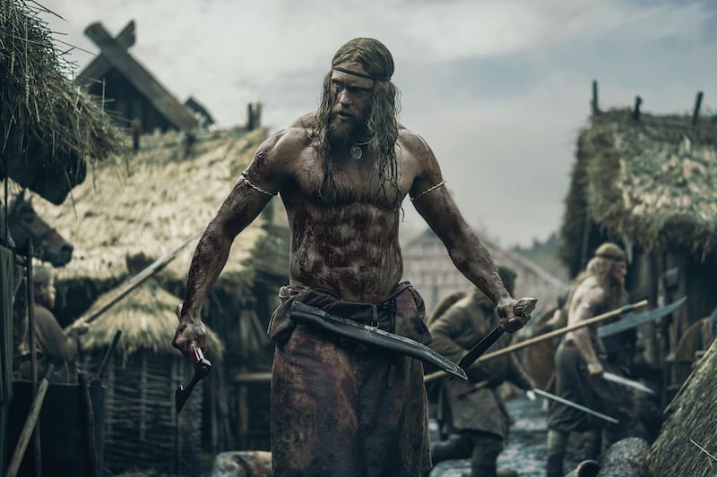 Alexander Skarsgard as vengeful Viking Amleth in 'The Northman'. Photo: Focus Features