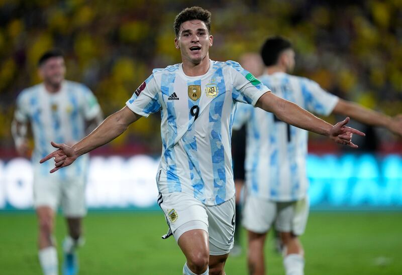 March 29, 2022. Ecuador 1 (Valencia 90+3’) Argentina 1 (Alvarez 24’): Argentina finish the campaign unbeaten, although were denied all three points by Enner Valencia’s injury-time leveller. Lionel Scaloni said: "Today's game was played on a field that was not in good condition – it was almost impossible to play  on the ground – even so, we had a good first half, but in the second they came at us." AP