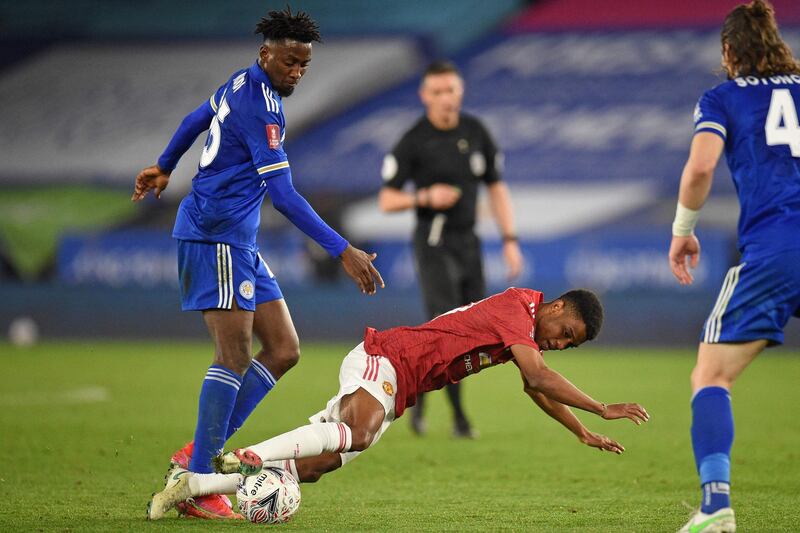 SUB: Amad Diallo N/A. On for Fred after 84. One for the future. Shame there are not more players for now. AFP