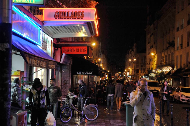 Rue du Faubourg Saint-Denis is a vibrant, cosmopolitan melting pot of nationalities, religions and cultures. AFP