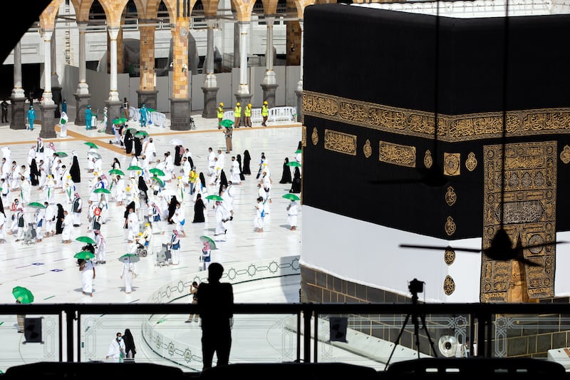 Rules for the 2021 Hajj allow for a maximum of 60,000 citizens and residents Saudi Arabia.