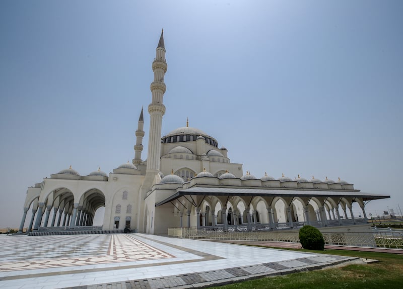 Sharjah Mosque. Victor Besa / The National