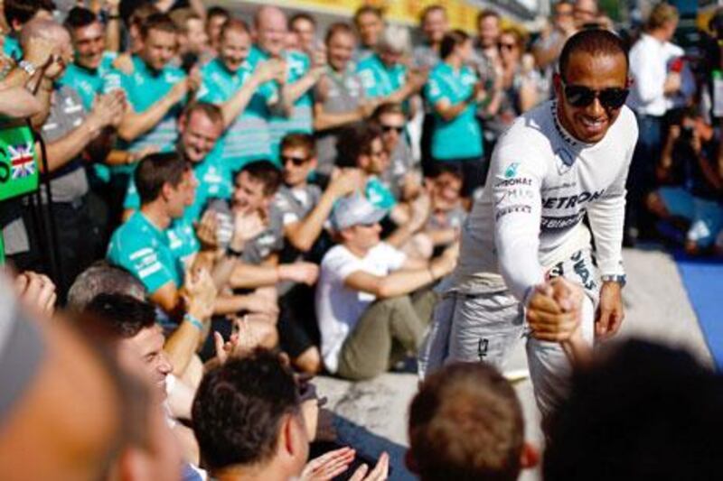 Lewis Hamilton could be Sebastian Vettel's biggest challenger for the driver's title this season.