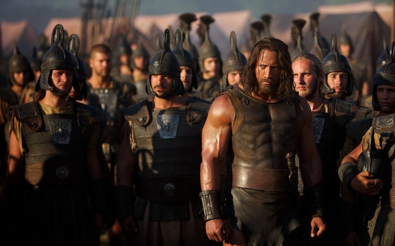 Dwayne Johnson as Hercules. Courtesy Paramount Pictures and Metro-Goldwyn-Mayer Pictures