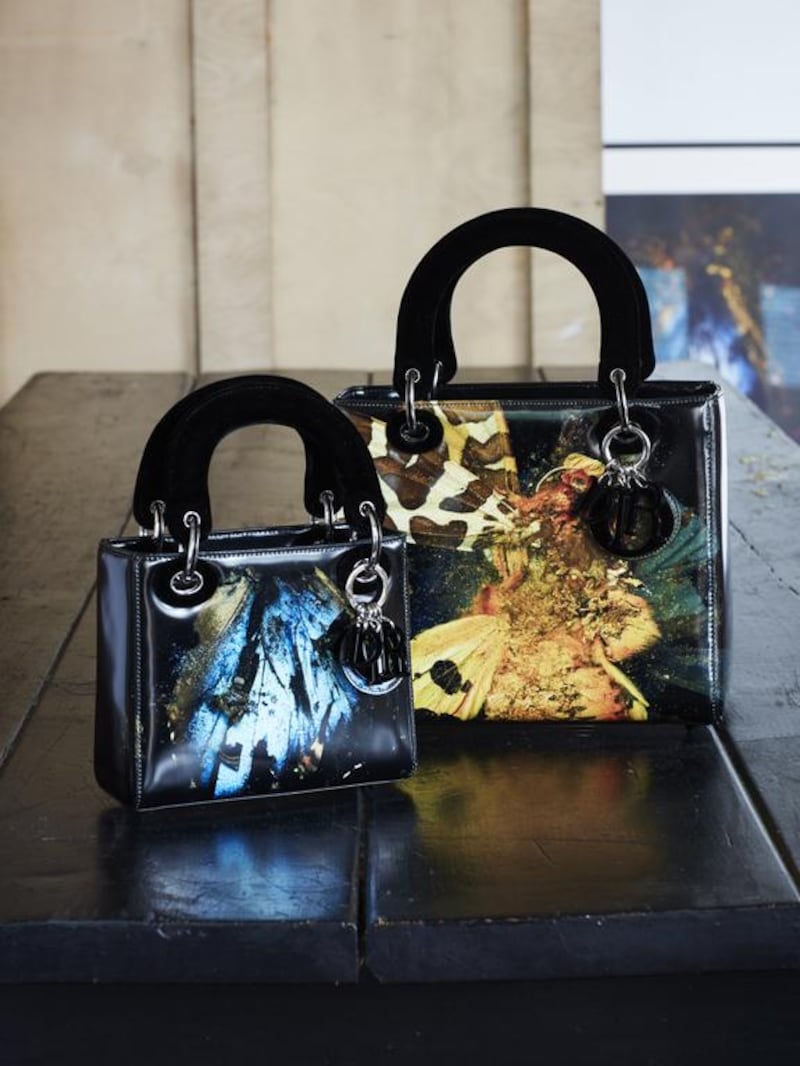 Mat Collishaw’s bag design for Lady Dior. Courtesy of Dior