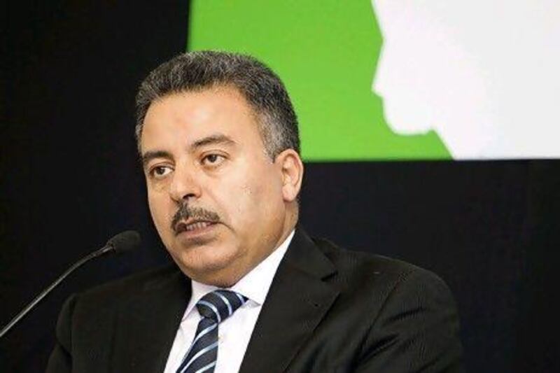 Ahmed Shawki, head of marketing at the National Oil Corporation Libya. Sarah Dea / The National