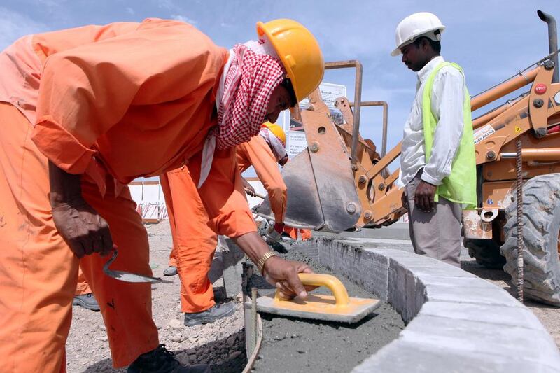 A reader praises the decision to train labourers in their home countries. Paulo Vecina / The National

