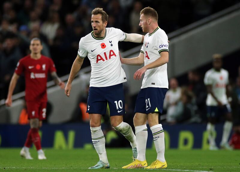 SUBS: Dejan Kulusevski - 7. The Swede came on for Sessegnon in the 68th minute. He set up Kane’s goal and showed plenty of class. EPA