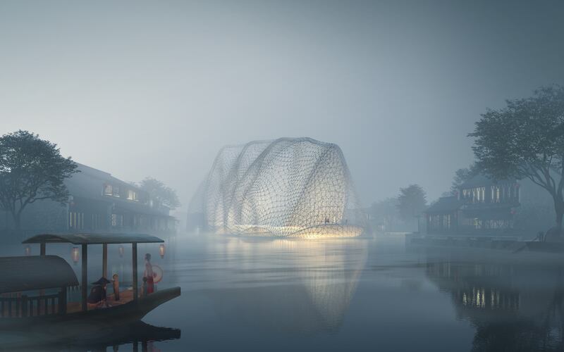 Kazuyo Sejima, Puyuan Design and Event Center, 2020. Courtesy the architect