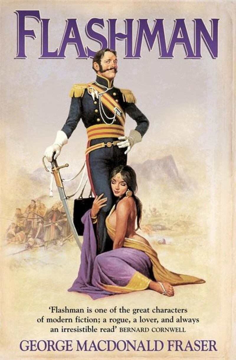 Flashman Paperback by George MacDonald Fraser. Courtesy HarperCollins