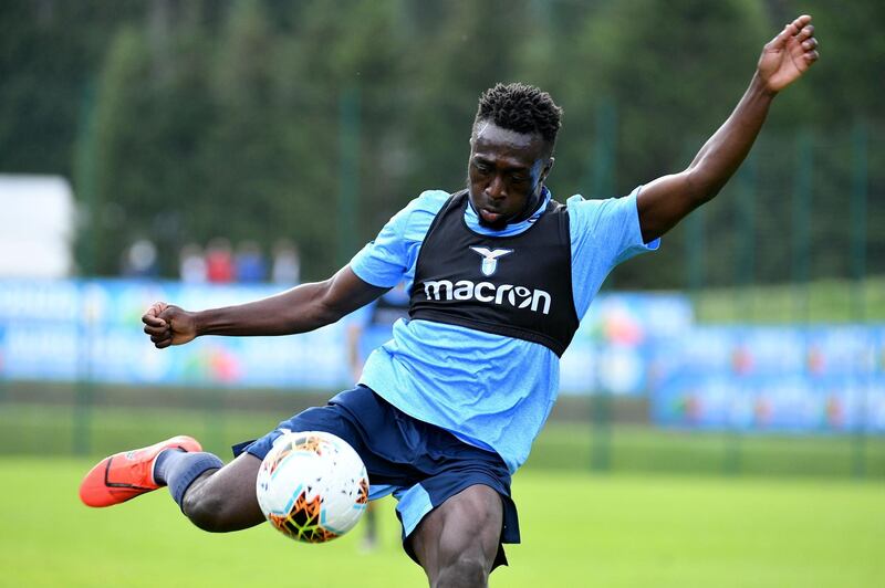 BOLZANO, ITALY - JULY 14:  Bobby Adekanye of SS Lazio in action during the SS Lazio v Auronzo  pre-season Friendly on July 14, 2019 in Bolzano, Italy.  (Photo by Marco Rosi/Getty Images)