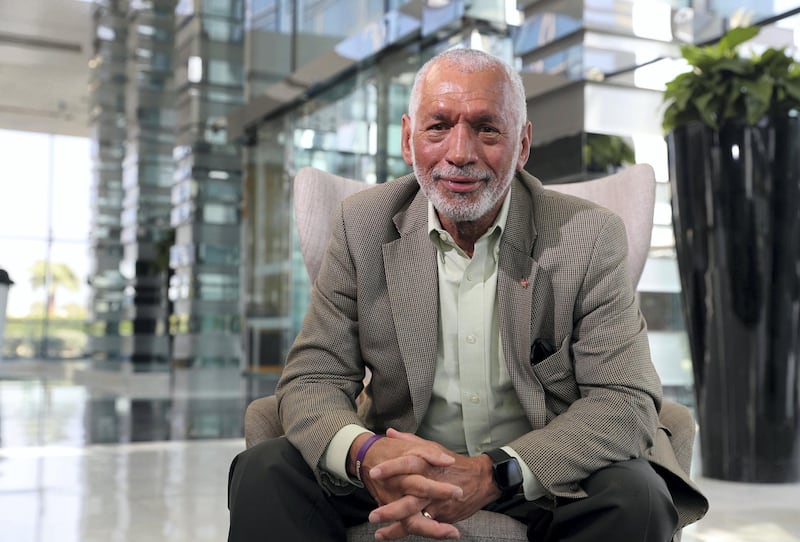 Abu Dhabi, United Arab Emirates - October 23, 2018:  Interview with Nasa astronaut, Charles Bolden. Tuesday, October 23rd, 2018 at Fairmont, Abu Dhabi. Chris Whiteoak / The National
