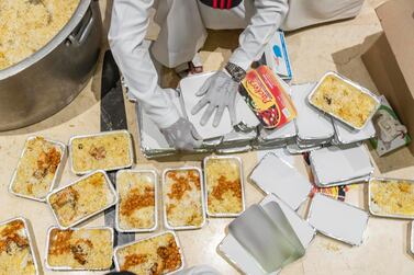 People have been urged not to overindulge at iftar. Antonie Robertson / The National