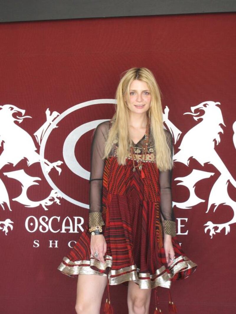 Mischa Barton in Ritu Kumar Summer. Courtesy Ritu Kumar