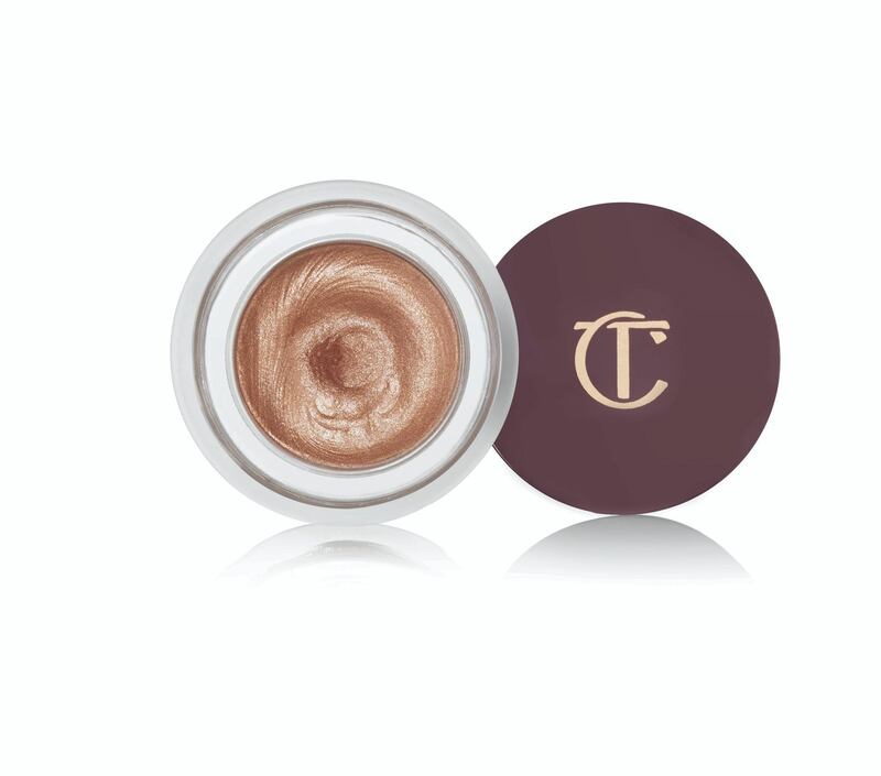 <p>Add sun-kissed shimmer to the eyes and even the cheekbones with this Eyes To Me creme;&nbsp;Dh125, Charlotte Tilbury</p>
