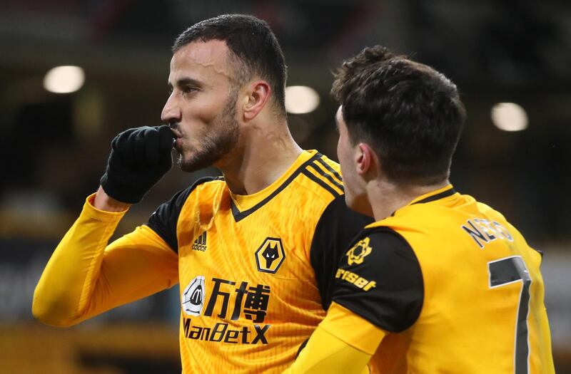 Romain Saiss - 8, Looked confident in his defensive play and popped up to score the equaliser. EPA