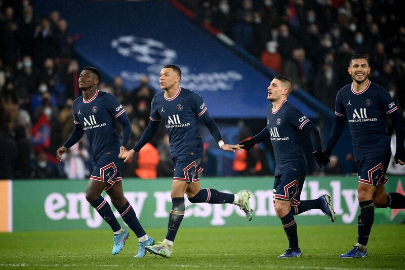 Right midfield: Marco Verratti (Paris Saint-Germain). It’s not easy to set the tempo and command the midfield space up against Modric, Kroos and Casemiro, but Verratti took the battle to Real Madrid’s fabled trio. Off the ball he was tireless and pugnacious. In possession he was insightful and precise with distribution. AFP