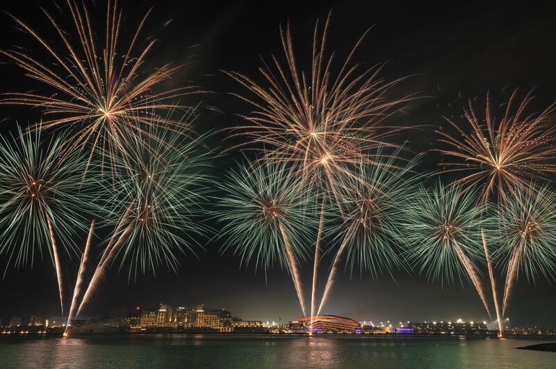 Yas Island will have Eid Al Adha fireworks from Yas Bay waterfront, although gatherings are not allowed this year. Courtesy Yas Island