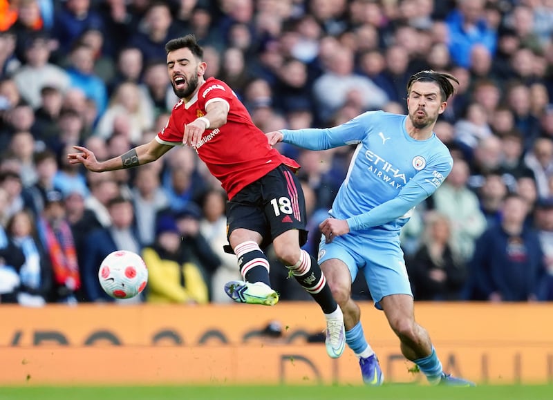 Bruno Fernandes - 6: Played more advanced with the intention to stop City playing out. Clever overlap run helped Sancho for equaliser, then the superior talents of superior opponents took over for the second Manchester derby this season. PA