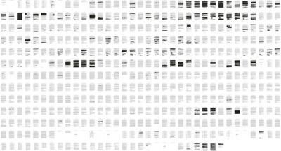 This combination of images shows the entire redacted report by special counsel Robert Mueller's released Thursday, April 18, 2019, by special Attorney General William Barr. (Department of Justice via AP)
