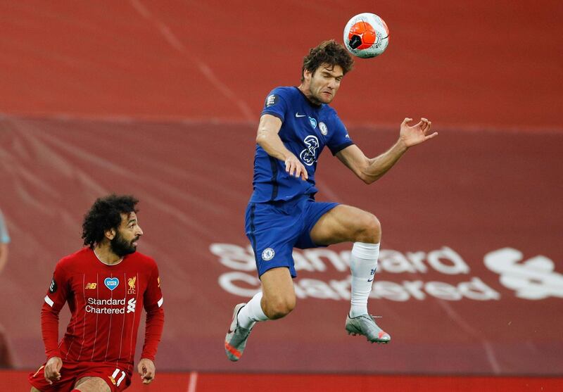 Marcos Alonso - 6: Spanish wing-back looked better going towards Liverpool's goal than back towards his own. Reuters