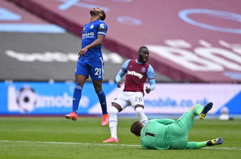 Ricardo Pereira 6 – Got the assist for Iheanacho’s fantastic strike, pressing well and winning the ball back for the goal in West Ham’s half. Getty