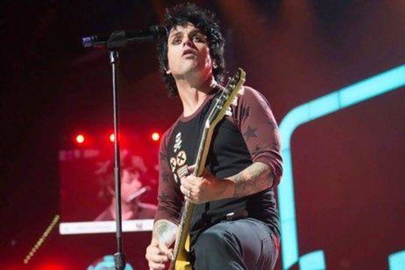 The Green Day frontman Billie Joe Armstrong is undergoing treatment for substance abuse. Andrew Swartz / AP Photo