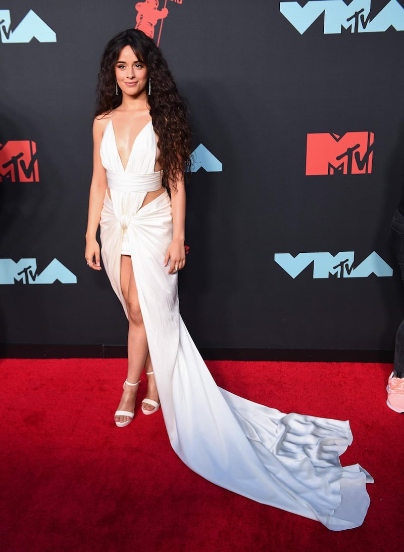 Camila Cabello arrives at the MTV Video Music Awards on Monday, August 26. AFP