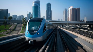 Trains are still not stopping at Onpassive, Equiti, Mashreq and Energy stations, which are all on the Red Line. AFP