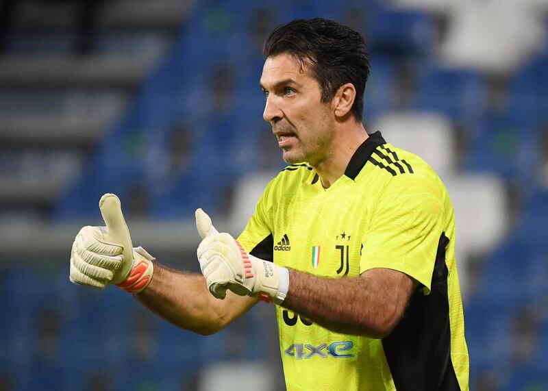 Juventus' Gianluigi Buffon is leaving the club at the end of the season. Reuters