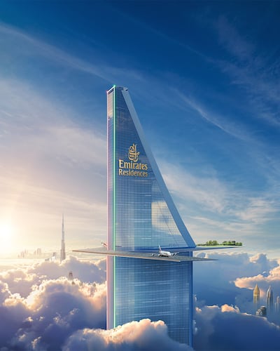 Emirates said its Residences project would include an airport for residents. Photo: Emirates