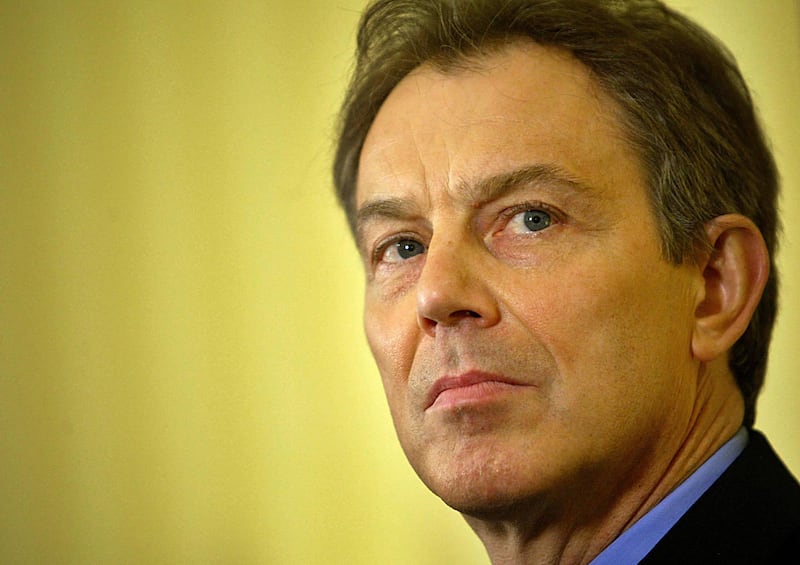Former UK prime minister Tony Blair wrote in 2003 that he was seeking 'radical measures' to reduce asylum claims. PA Wire
