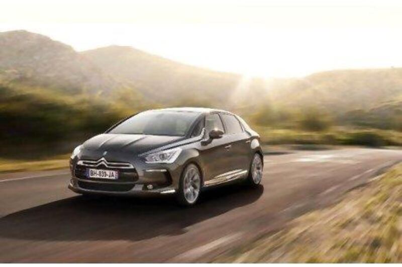 The Citroen DS5 is gorgeous inside and out but too firmly sprung. Newspress