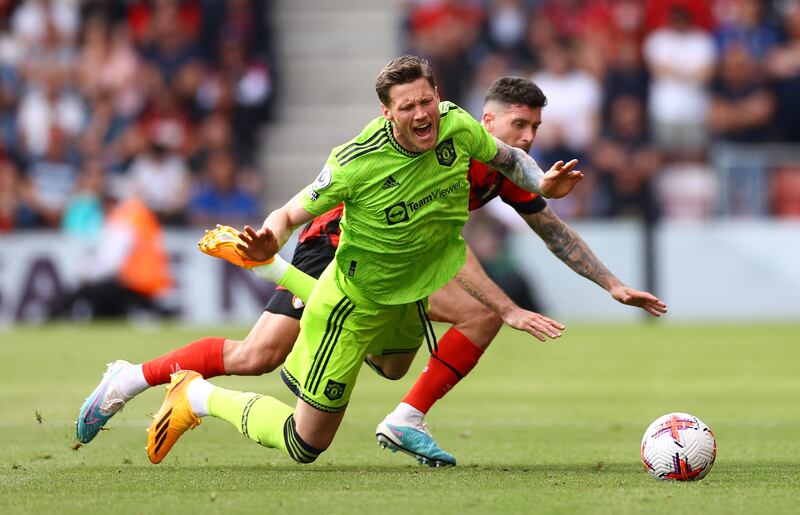 SUBS: Wout Weghorst (On for Martial 57') 8: Had a shot which came back off the keeper and played a neat ball in the subsequent attack. Defended to stop a Bournemouth attack, then set up McTominay. Getty