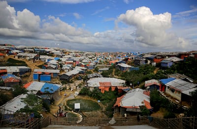Cox's Bazar in Bangladesh, the world's largest refugee settlement, is home to about 600,000 people. AP
